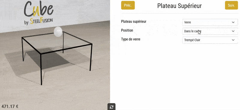 SteelFusion | Help Plateau supérieur