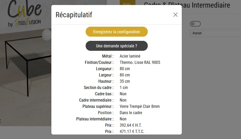 SteelFusion | Help Récapitulatif
