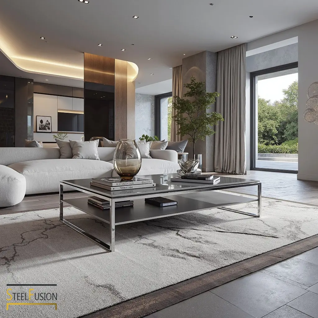 SteelFusion | table basse sur mesure