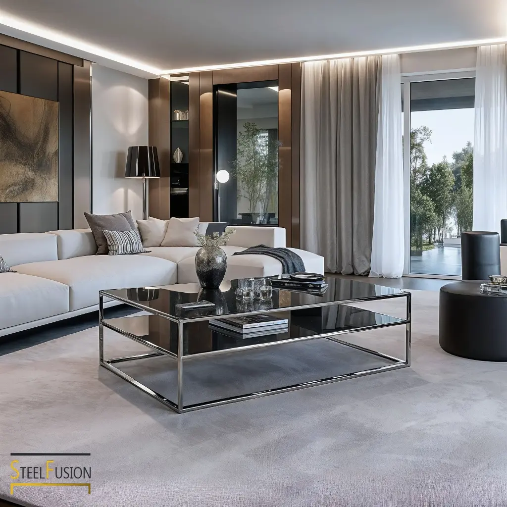 SteelFusion | table basse métal
