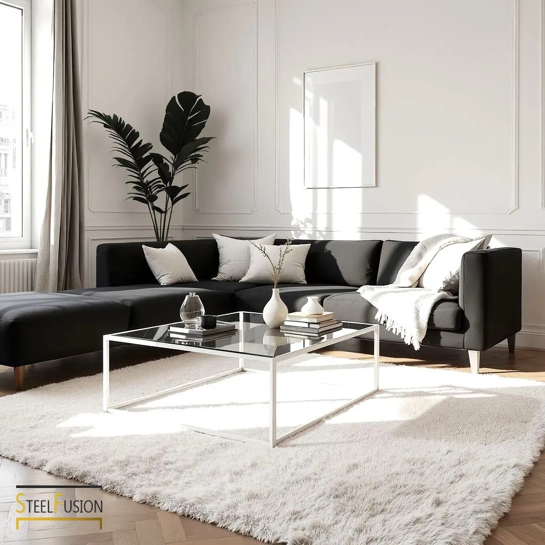 SteelFusion | table basse métal