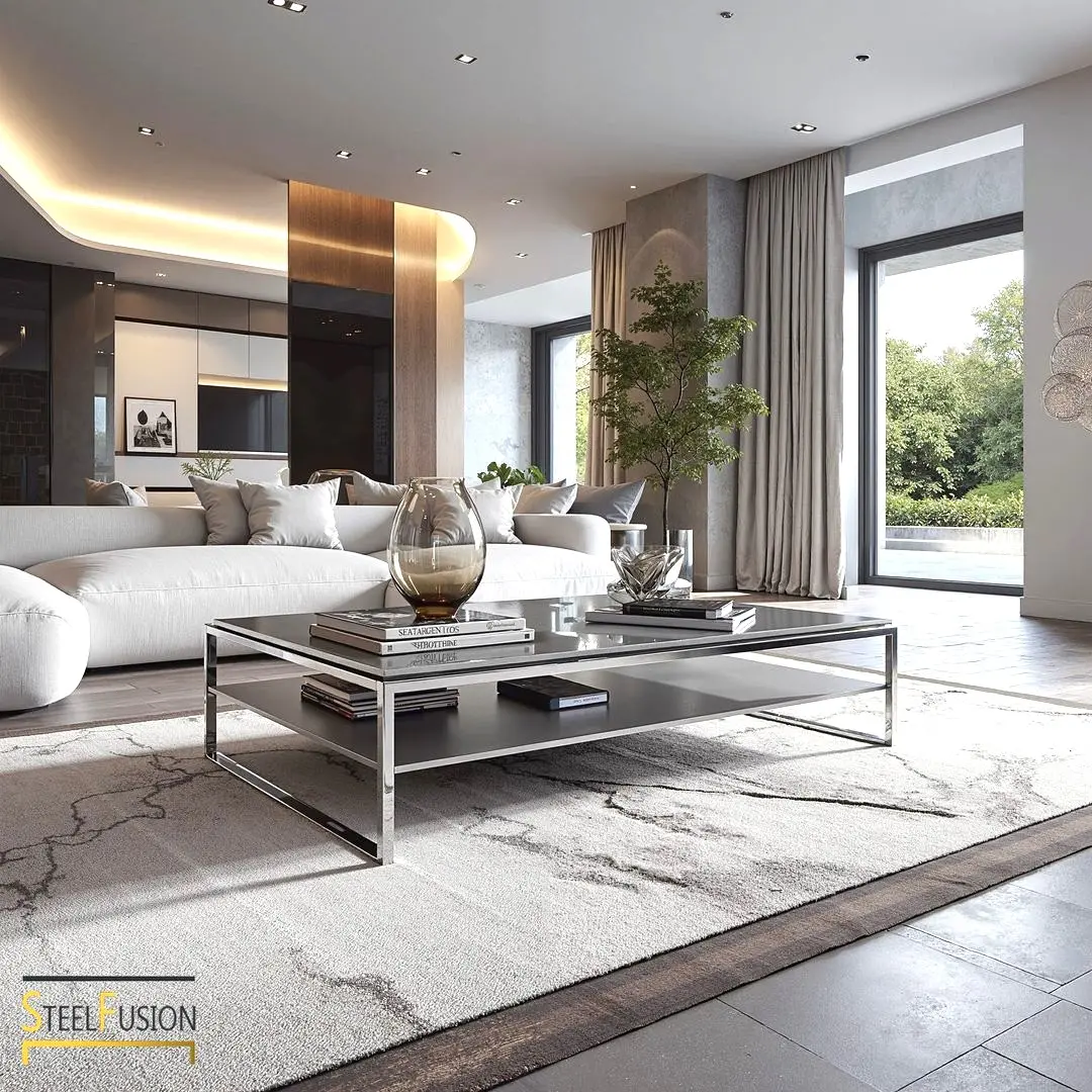 SteelFusion | table basse salon