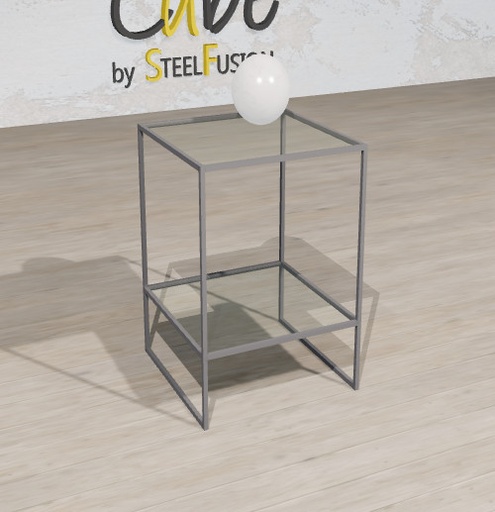 [cube table basse sur-mesure acier étiré 40x40xh50-2025-01-18--11-26-59] Cube Table Basse sur-mesure Acier étiré 40x40xh50